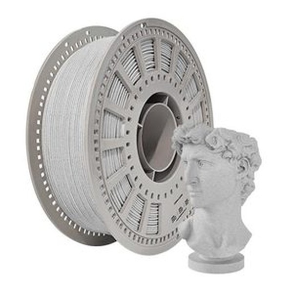 MakeIt3D Marble PLA Filament - Sculpture White (1KG)