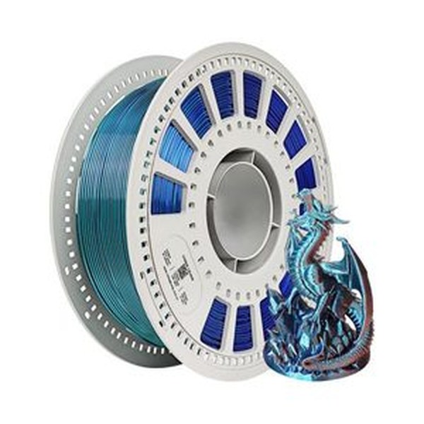 MakeIt3D Silk Magic PLA Filament - Red / Blue / Green (1KG)